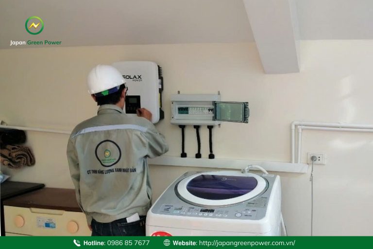 Lắp đặt điện mặt trời tại Hai Bà Trưng - Hà Nội