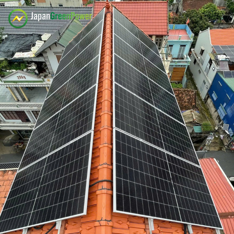 Lắp đặt điện mặt trời tại Hà Nội Thanh Oai 9.9kW