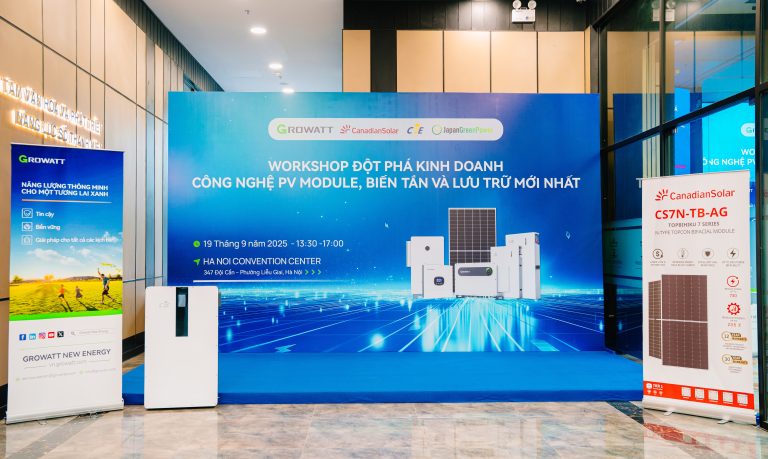 Hội thảo điện mặt trời 19/09 đột phá kinh doanh và công nghệ điện mặt trời